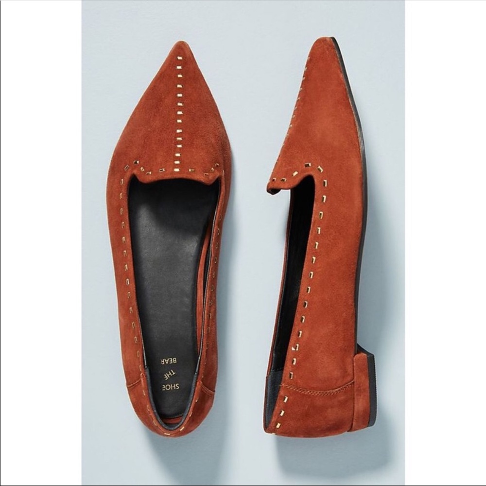 Anthropologie Shoe the Bear Zola Studded Loafers